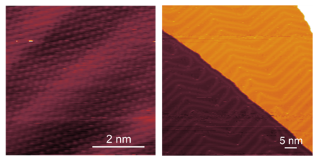 STM image of AU(111) surface